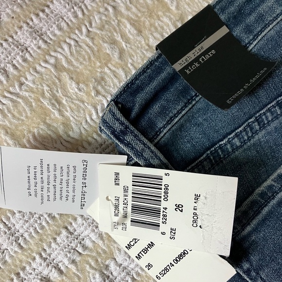 👏Buy one get one free !🌟New Greene Denim Jeans - Picture 3 of 5